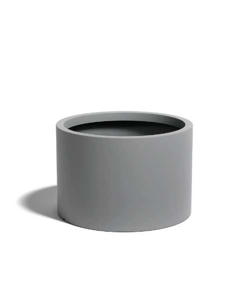 Donica walec Cavo 60x40 cm szara